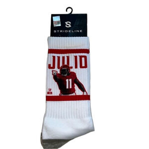 NEW Strideline Julio-Jones Crew Socks 1 Pair